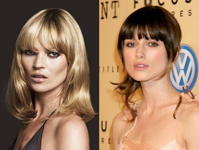 short fringe hairstyle. Short hairstyle – 2009 2010 Long Fringe Haircuts Trends