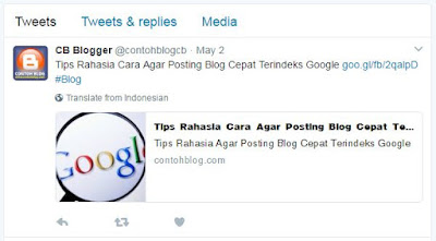  Meta Twitter Card untuk Blogger