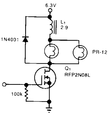 Simple Power Consumption Limiter Circuit Diagram