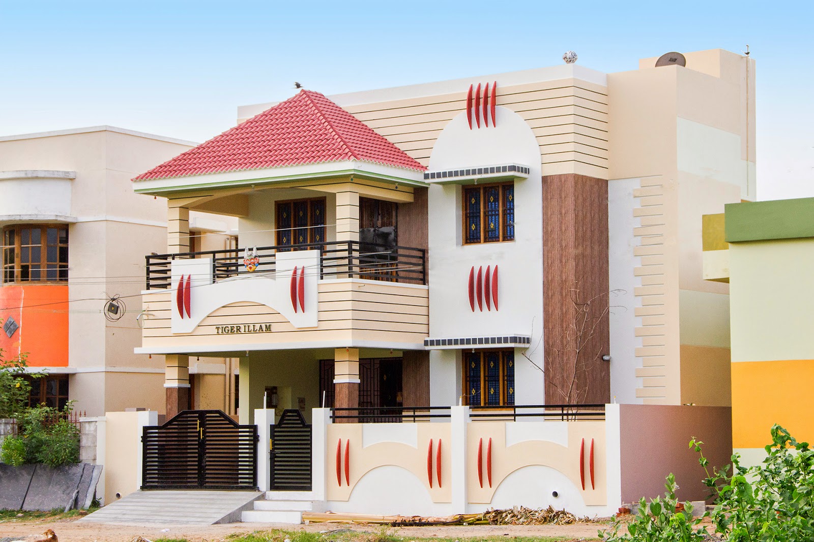  India  villa elevation  in 3440 sq feet Kerala home  design  
