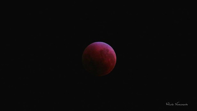 A foto do dia - Lua de Sangue