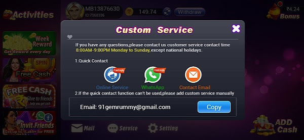 Create your tEEN pATTI Star Account