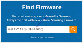 Firmware Samsung GALAXY A9 SM-A9000