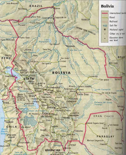 Bolivia | Mapas Geográficos de Bolivia