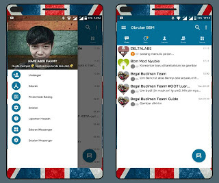 Free Download BBM Mod Tema iMessanger v3.3.1.24 for Apk Terbaru