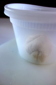 salt dough storage, tight-sealed container, deli container