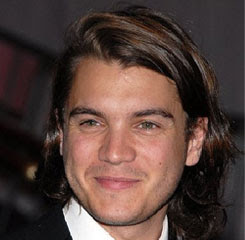 Shag mens hairstyles tuxedo from Emile Hirsch