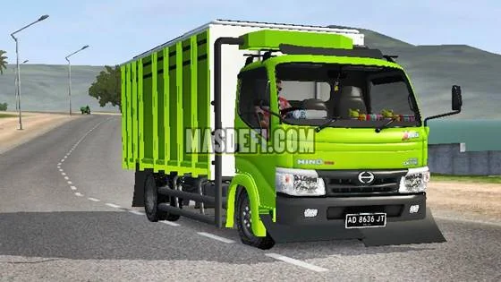 Mod Truck Hino Dutro Muatan Pasir