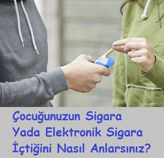 Çocuğunuzun Sigara Yada Elektronik Sigara İçtiğini Nasıl Anlarsınız