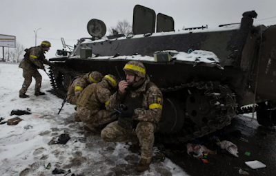 After 1 Month of War: Ukraine Still Fighting in 2nd Month of War