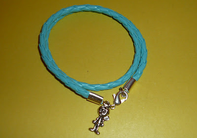 Pulseras cuero trenzado