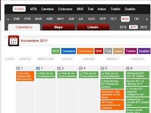 CALENDARIO DE EVENTOS