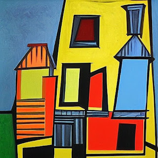 Houses by Picasso | Stablecog Generator