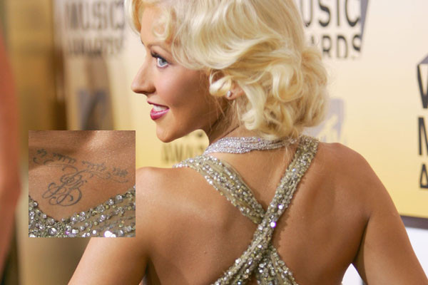 Gorgeous Female Celebrity Tattoos 2012