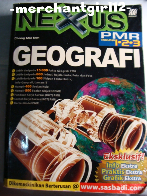 baranganterpakaimelaka Buku  Rujukan Latihan PMR Geografi 