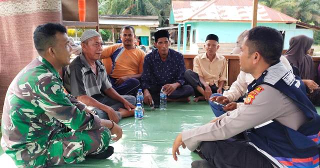 Polisi RW Polsek Nurussalam Polres Aceh Timur Siap Menyelesaikan Permasalahan di Masyarakat