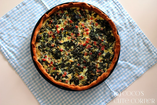 Spinach Bacon Quiche