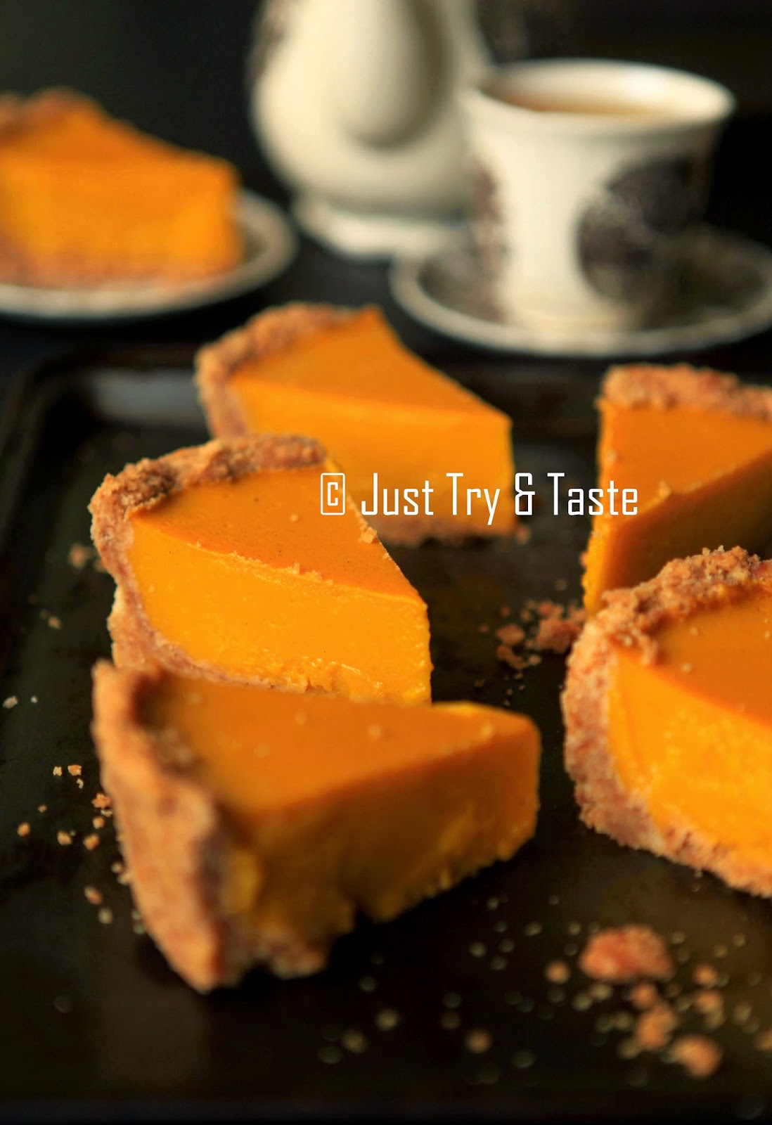  Resep  Enak Pie  Labu Kuning dengan Biscuit Crust  