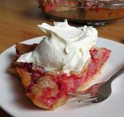 Strawberry Cake Pie