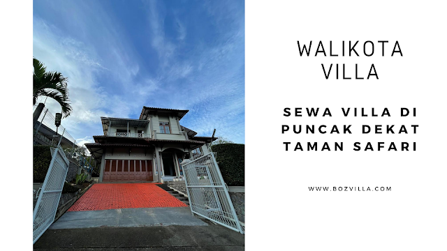 Sewa villa di Puncak