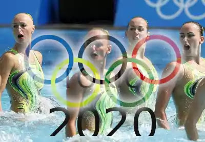 anillos olímpicos equipo natación sincronizada ucrania