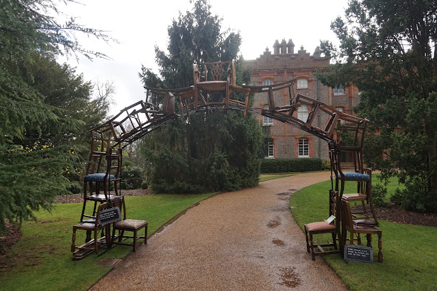 Chair Arch at the front entrance to Hughenden Manor, a speacailty of High Wycombe