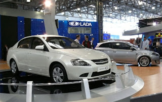 AvtoVAZ C Sedan Concept ob the Moscow Auto Show