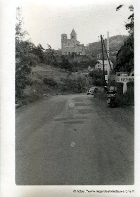 Photo ancienne d'Auvergne : lieux divers.