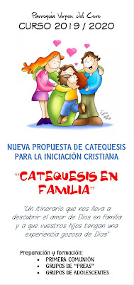 Tríptico Catequesis 2019 2020