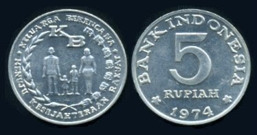  Indonesia telah mengeluarkan aneka macam bentuk pecahan uang logam Uang Logam Indonesia