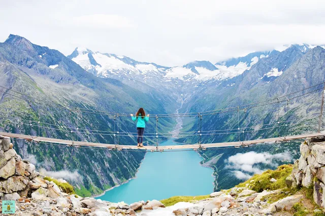 Olpererhütte en el Valle de Zillertal, Austria