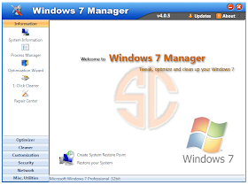 Windows 7 Manager v4.0.5 Full Version
