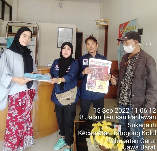 Jajaran Pengurus IWOI Kab. Garut Sampaikan Pemberitahuan Keberadaan Organisasi Kepada Forkopimda