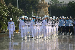 Jokowi Pimpin Upacara HUT ke-78 TNI di Monumen Nasional