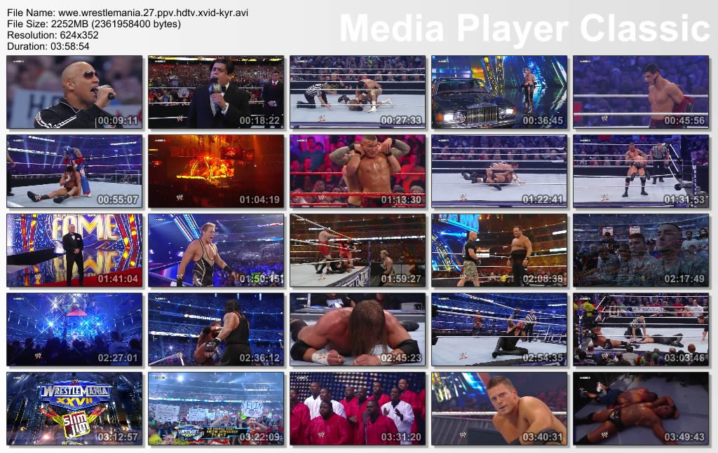 wwe wrestlemania 27 wallpaper. wwe wrestlemania 27 dvd.