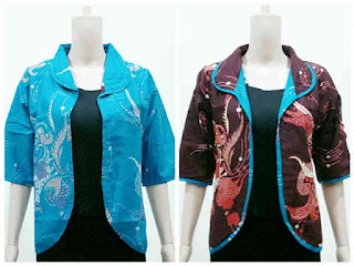 Cardigan Batik Wanita Modern