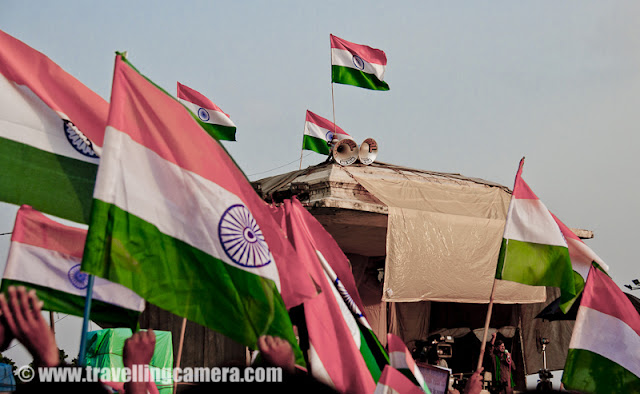 The Capital City of India, Delhi, is ready for celebrating Republic Day on 26th January, 2012. All preparations are almost done and appropriate authorities ensure best security measures in sensitive areas of Delhi and the places where actual celebrations take place. Let's have a look at this Photo Journey to know what all happens in Delhi during Republic Day of INDIA.Above Photograph shows well lit President's House, which is especially done for Republic Day. Now Republic Day is celebrated with much enthusiasm all over the country and especially in the capital City, New Delhi where the celebrations start with the Presidential address to the nation. Medals of bravery are presented by President to the people from the armed forces for their exceptional courage in the field and also the civilians, who have distinguished themselves by their different acts in different situations.Many citizens of India from various parts of Country come to witness this grand ceremony at India Gate. A grand parade is held at India Gate by different troops of Indian Army. Many other educational Institutions, Culture Developments organizations from different States of India also participate to present some of the amazing activities which highlight core strengths of our Nation and make people proud of the constitution of India. During Republic Day of India, Indian Flags can be seen all around. It's not about India Gate and some selected parts of the country but every red-light, showroom, restaurant etc can be found decorated with Indian Flags. During this activity, most of the folks make sure that Indian Flag is not disrespected by any means, although many times these flags are also seen on roads after the ceremonial day, which is one of the sad part.On this very special day of Republic Day, a special ceremony is organized at Rajpath and India Gate. Prime Minister of India present flowers at AMAR JAVAN JYOTI which is near India Gate, which signifies a moment when all soldiers are remembered for their contributions for our country. India Gate has names of many such soldiers, who have lost their lives for India and called 'Shaheed'.Above Photograph shows India Gate having Indian Flag, which is made up of special lighting which is done during this time of the Year. This lighting lasts till Beating Retreat Ceremony which usually takes place after three days of Republic Day - 29th January. Beating Retreat signifies official closing of celebrations for Republic Days. This happens near Rashtrapati Bhavan, where Indian President announce the ceremonial closure of Republic Day Celebrations in India. During these three days, different parties, ceremonies take place in Delhi and all have some significance w.r.t nations different prides.After grand Parade by Indian Army, lot of cultural events, dance performances on some of the famous patriotic songs take place on Raj-Path.Here is one of the photograph during evening. This is clicked when there is nothing placed in surrounding grounds of India Gate. During Republic day, all these lawns get multi-level seating benches, where various folks from different parts of the nation come to witness this grand event of India.Security is one of the main focus area for appropriate authorities of India, to ensure that folks coming to Delhi for this event are safe and at the same time, many important personalities also join together at India Gate. Republic Day commemorates the date on which the Constitution of India came into force replacing the Government of India Act 1935 as the governing document of India on 26 January 1950.