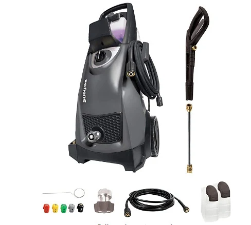 Sun Joe SPX3000-BLK 2030 Max Psi 1.76 Gpm 14.5-Amp Electric Pressure Washer, Black