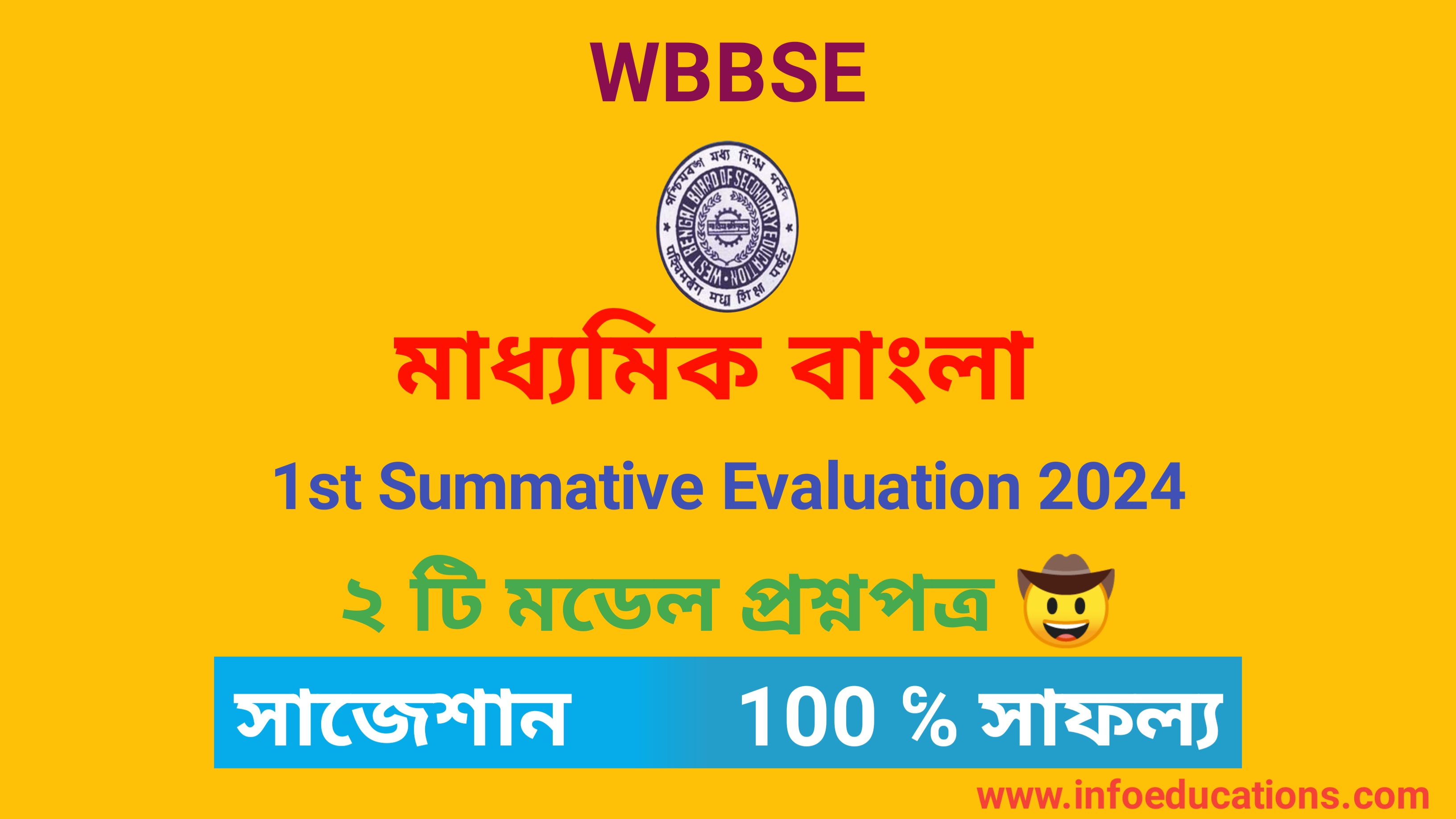 Class 10 Bengali First Unit Test Question Paper 2024 Pdf। দশম শ্রেণীর বাংলা প্রথম পর্যায়ক্রমিক মূল্যায়ন 2024