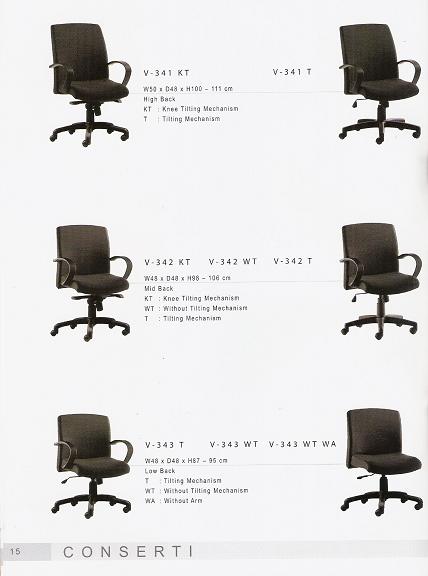 VILATO ( VINOTI LIVING AT THE OFFICE ): KATALOG KURSI VILATO