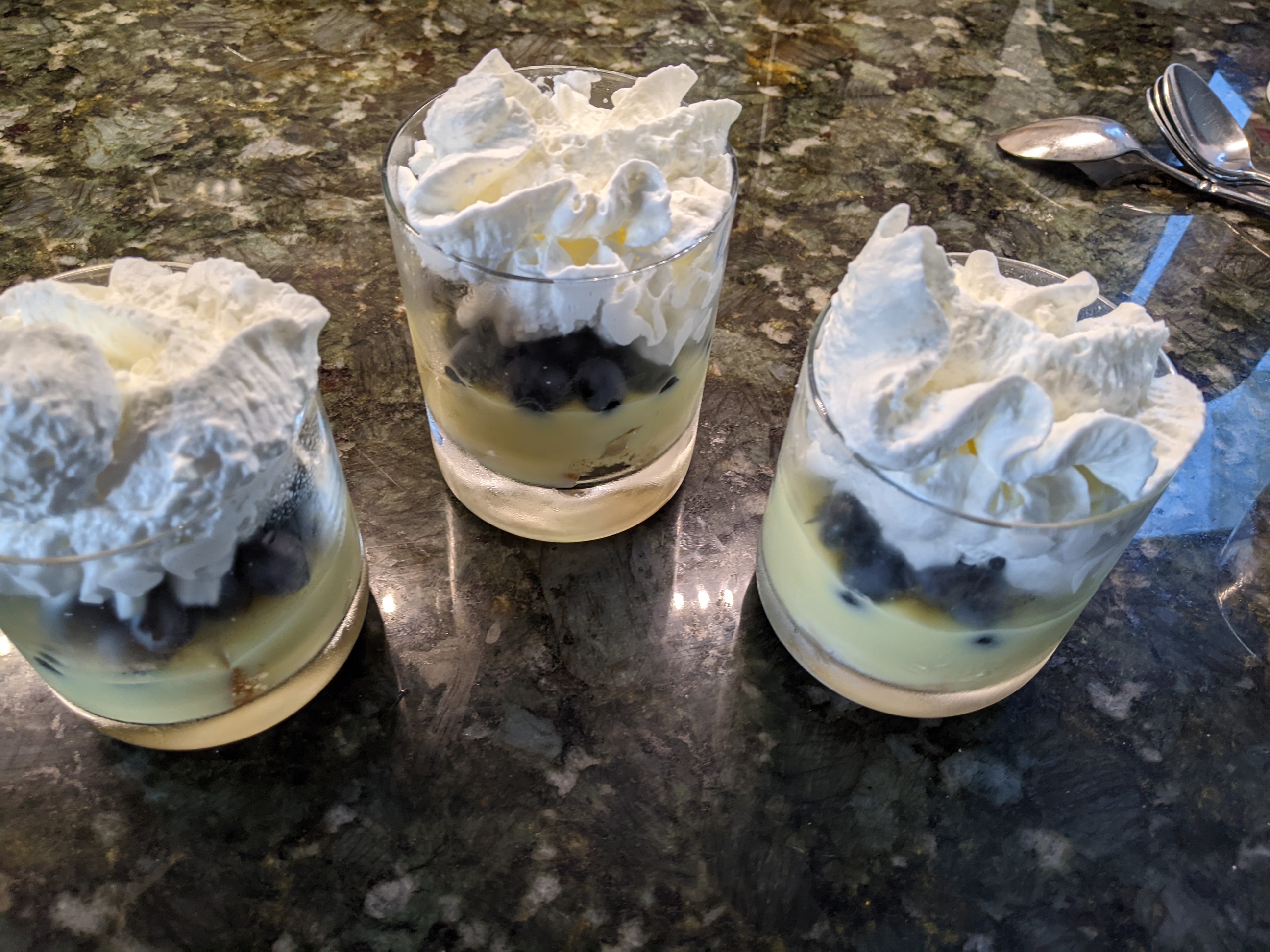 Mystery Lovers' Kitchen: Blueberry Trifle from @MaddieDayAuthor
