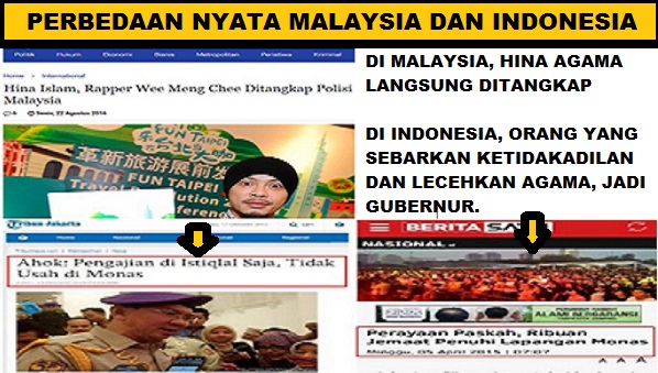  Di Malaysia, Rapper Penghina Islam Ditangkap, Netizen: Di Indonesia Orang Cina Yang Hina Islam Didukung Jadi Gubernur 