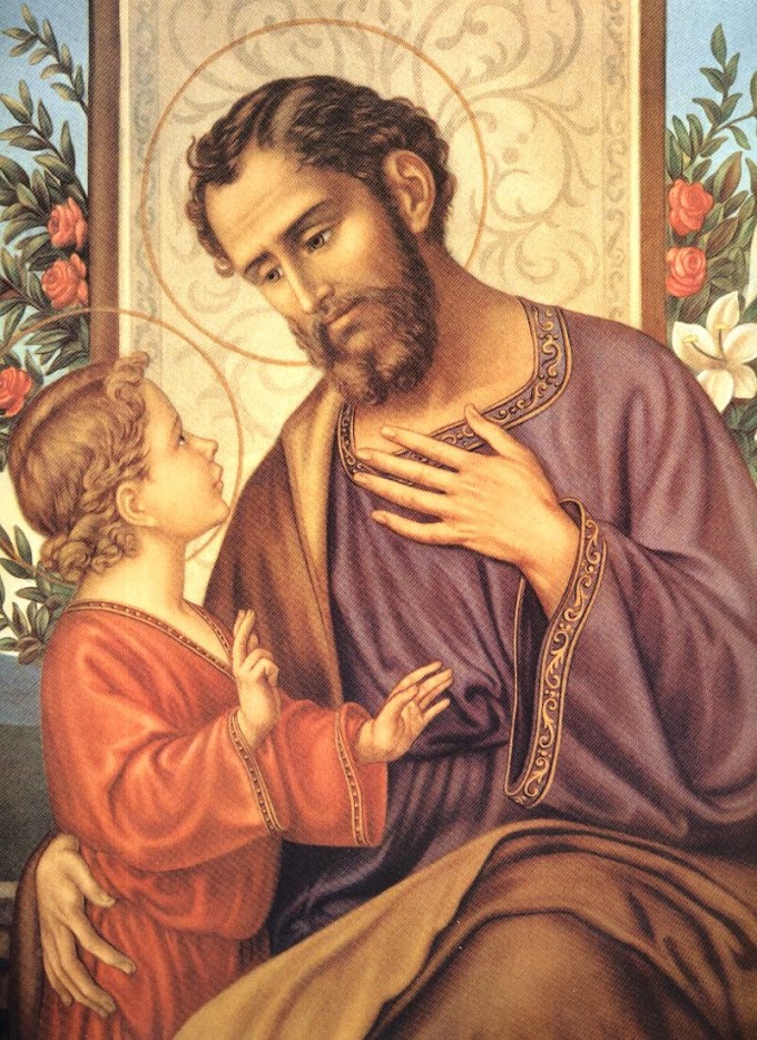St.Joseph the foster father of Jesus