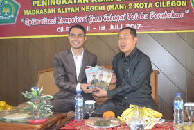 Workshop Peningkatan Kompetensi Guru MAN 2 Cilegon Bersama Motivator Indonesia Edvan M Kautsar