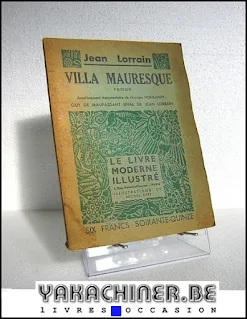 Jean Lorrain, villa mauresque