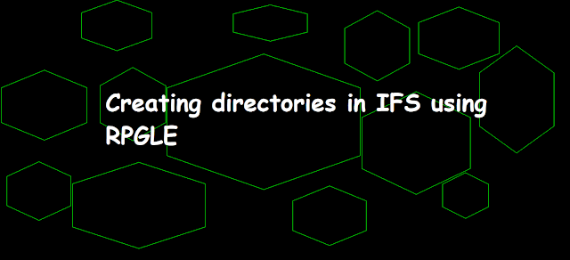Creating directories in IFS using RPGLE, MKDIR() int *__errno(void);, char *strerror(int errnum), strerror() returns, char string, open(), write(), close(), SQLRPGLE , ifs , RPGLE, write data into the IFS file, Closes the file, open(), write(),  close(),  c apis, as400, ibmi, as400 and sql tricks, as400 tutorial, ibmi tutorial, working with ifs, integrated file system,UNIX-type APIs,C language prototype of read() ,extproc,Working with the IFS in RPG IV, prototyping of read() api,The path parameter,The oflag parameter,The mode parameter,Creating directories on IFS in RPGLE 