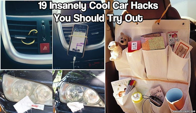 19 Insanely Cool Car Hacks You Should Try Out