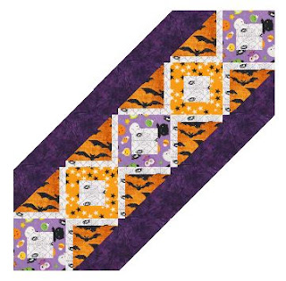 Harlow runner in Halloween prints