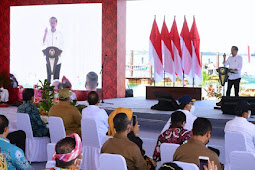 Jokowi Resmi Buka Pertemuan GTRA Summit 2022 di Marina Togo Mowondu 