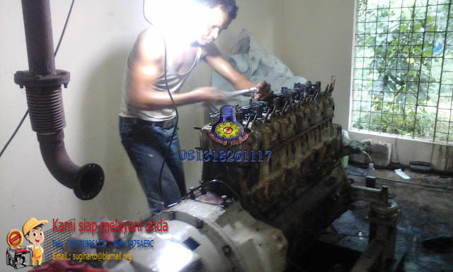 MELAYANI SERVICE MESIN GENSET